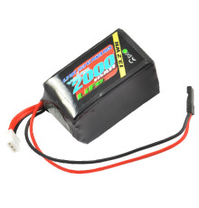 2000mah 2S 6.6V RX LiFe HUMP BATTERY PACK - VOLTZ - VZ0251