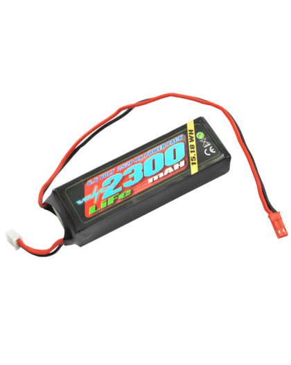 2300mah 2S 6.6V RX LiFe STRAIGHT BATTERY - VOLTZ - VZ0260