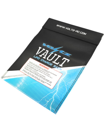 CHARGE VAULT LIPO SACK LARGE BAG 23cm x 30cm - VOLTZ - VZ1000