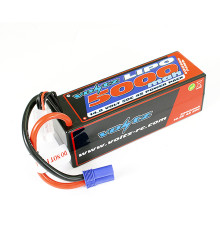 5000mah HARDCASE 14.8V 50C LIPO STICK EC5 - VOLTZ - VZ0350EC5