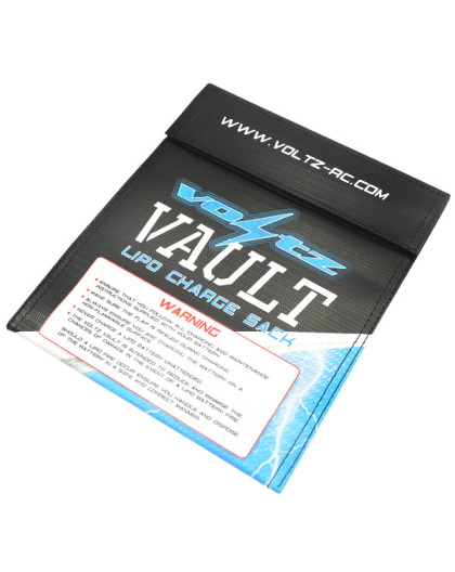 CHARGE VAULT LIPO SACK MEDIUM BAG 22x18cm - VOLTZ - VZ1001