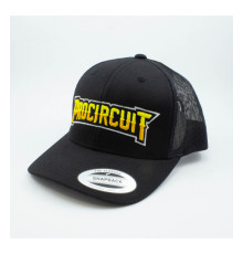 Casquette Procircuit Trucker noire - PROCIRCUIT - PC0013