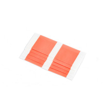 Pads double face 0.2mm 40x40mm (x10) - LRP - 65140