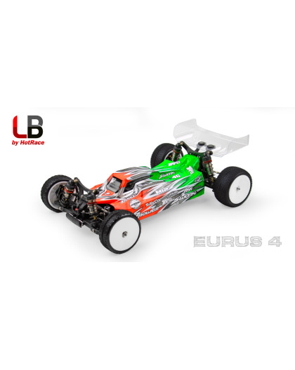 Carrosserie Lens 1/10 TT Eurus 4 Light - HOT RACE