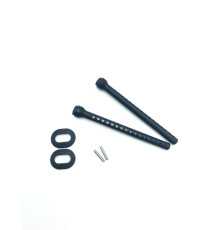 FRONT BODY MOUNT SET 6MM - 301322 - XRAY