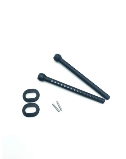 FRONT BODY MOUNT SET 6MM - 301322 - XRAY