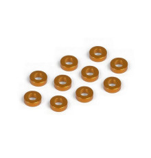 ALU SHIM 3x6x2.0MM - ORANGE (10) - 303123-O - XRAY