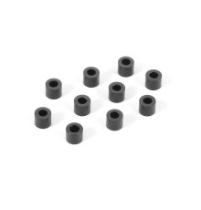 ALU SHIM 3x6x5.0MM - BLACK (10) - 303126-K - XRAY