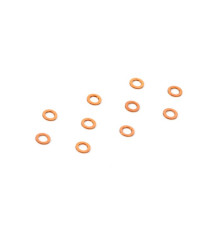 ALU SHIM 3x5x0.5MM - ORANGE (10) - 303142-O - XRAY