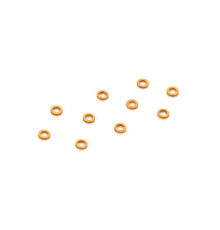 ALU SHIM 3x5x1.0MM - ORANGE (10) - 303141-O - XRAY