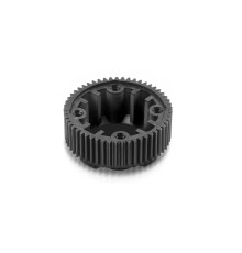 COMPOSITE GEAR DIFFERENTIAL CASE WITH PULLEY 53T - LCG - GRAPHITE - 3