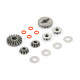 DIFF BEVEL & SATELLITE GEARS FOR O-RINGS - SET - XRAY - 335031