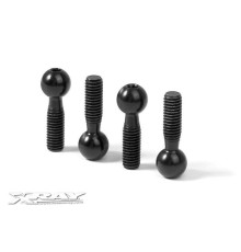 ALU PIVOT BALL 8.4 MM - SWISS 7075 T6 - HARD COATED (4) - 337251 - XR